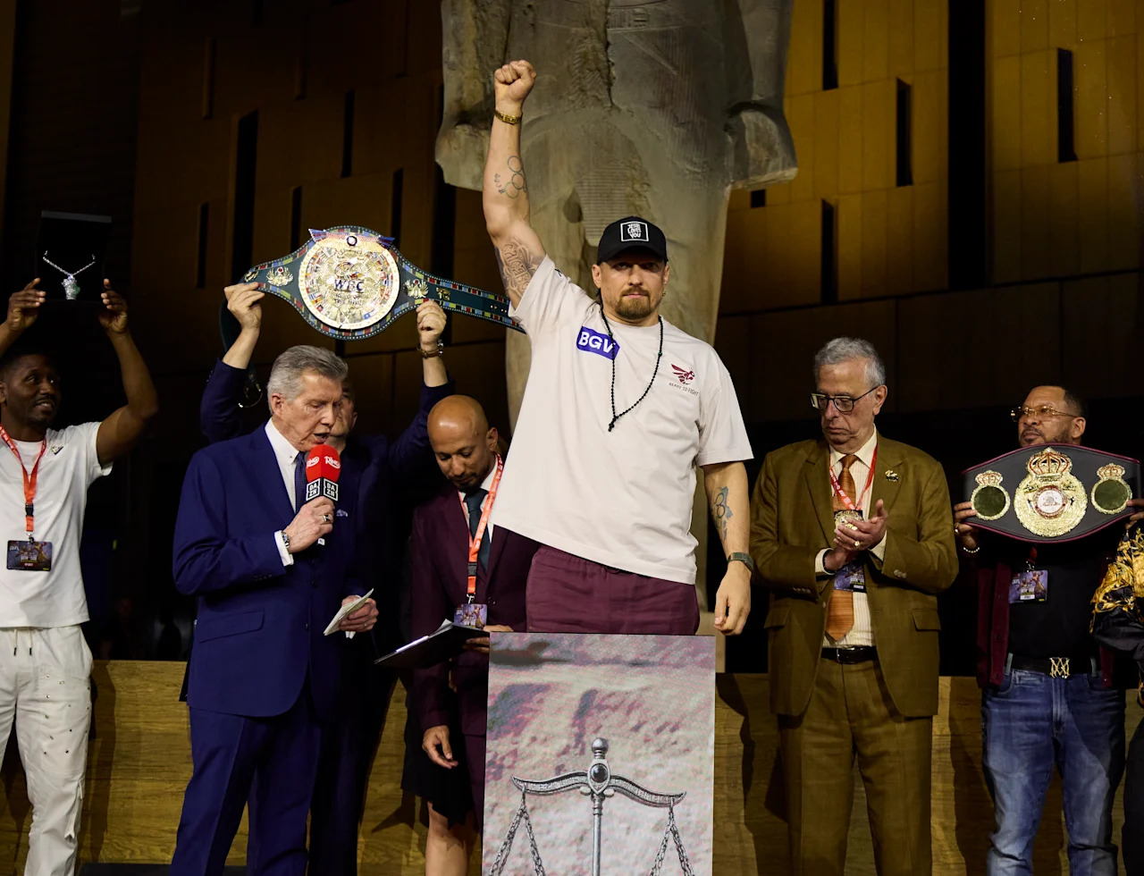 CAIRO, EGYPT - MAY 22: Today's Oleksandr Usyk during the 