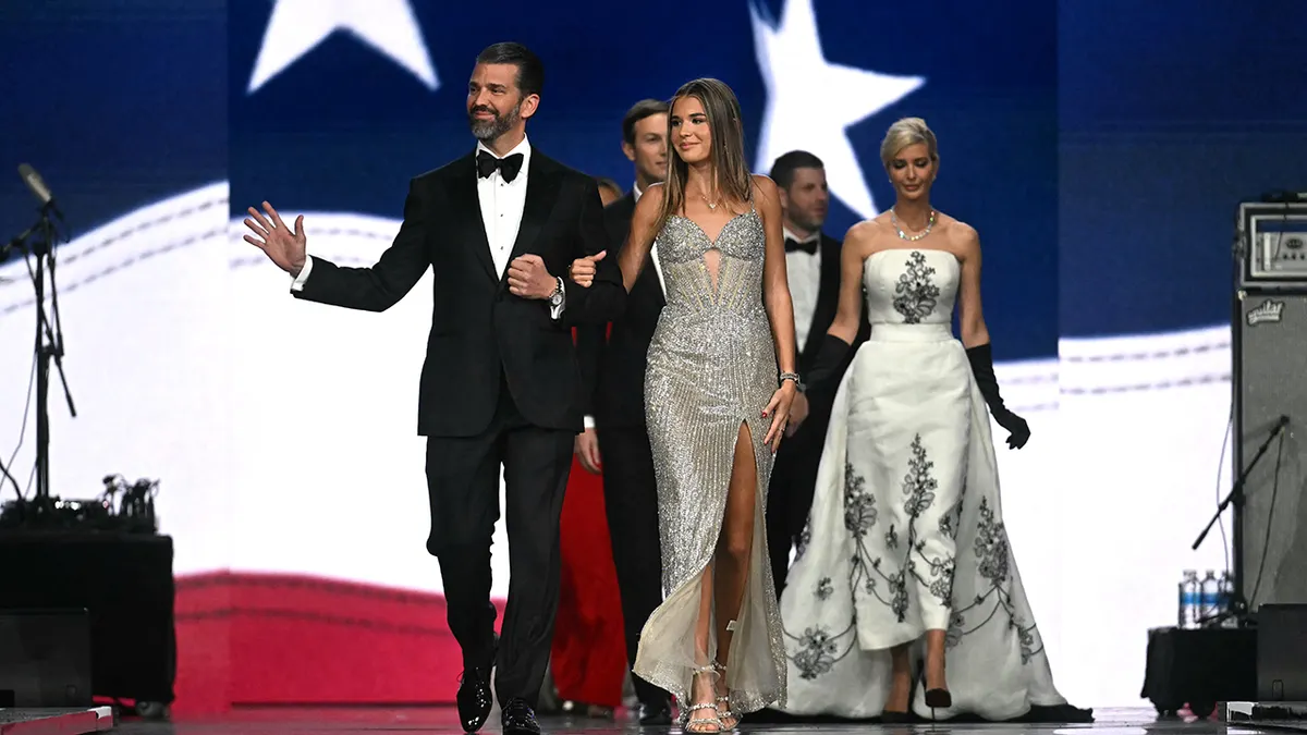 Donald Trump's granddaughter Kai Trump attended the inauguration.