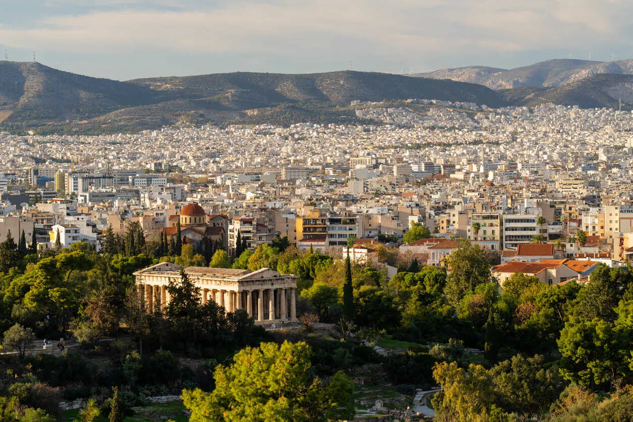Athens attracts foreigners with its international connections, healthcare, and established community.