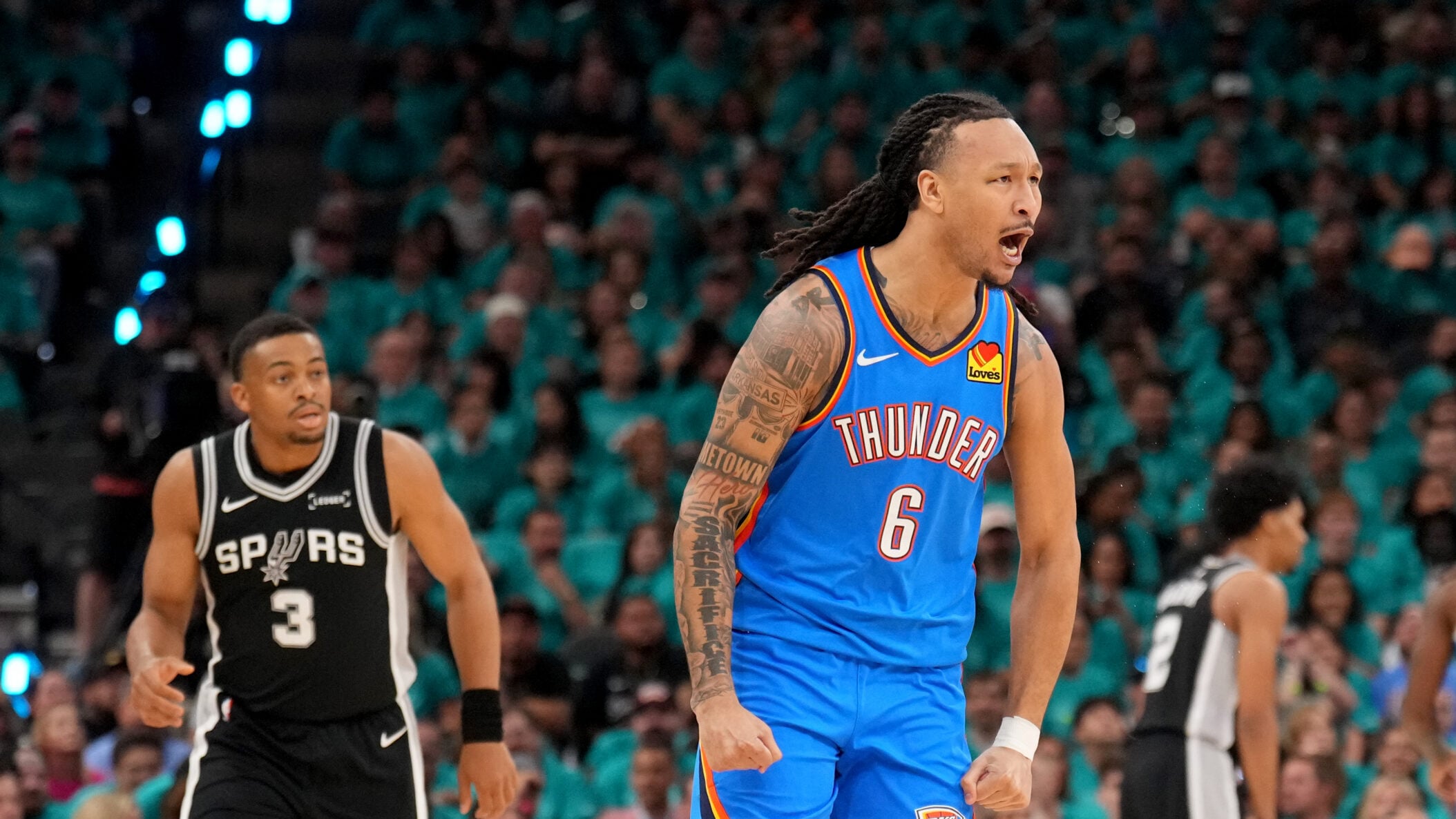 4 takeaways: Thunder draw even with Spurs on prime SGA effort