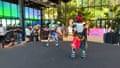 A robot boxing at Galaxy Robot Park in South Korea. Credit: Rafael Rashid